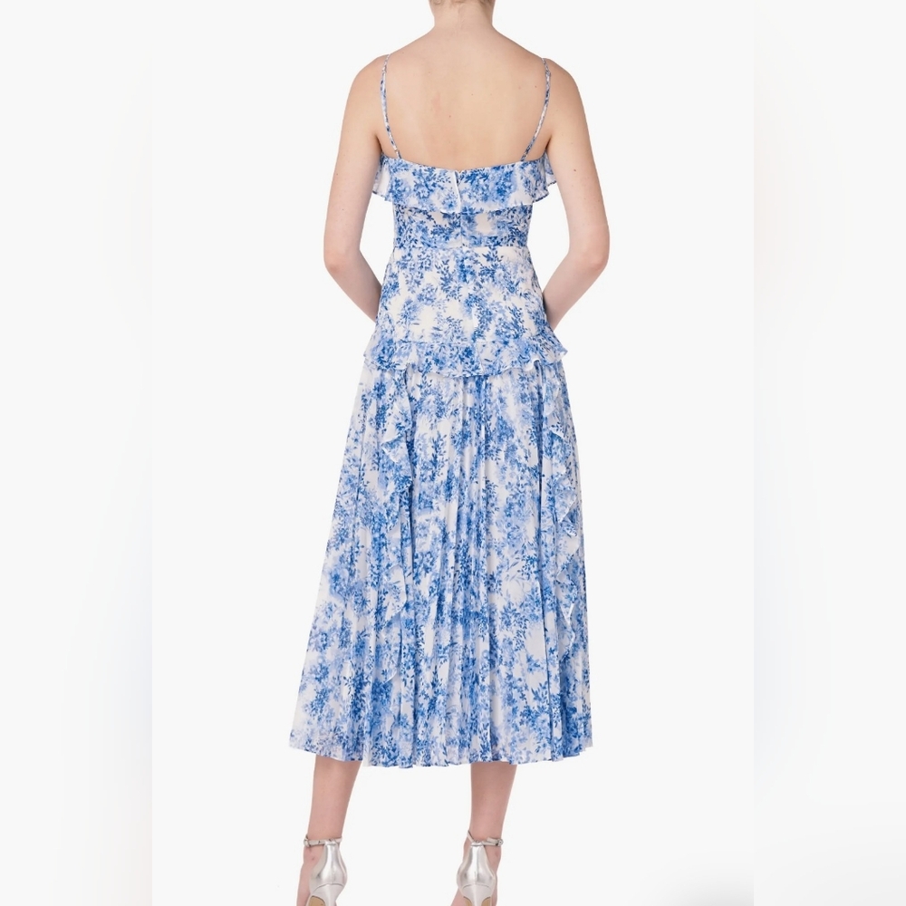 Sleeveless Printed Midi Dress - Picture 2 of 6